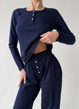 THEA WOMEN'S PAJAMA, BLUE