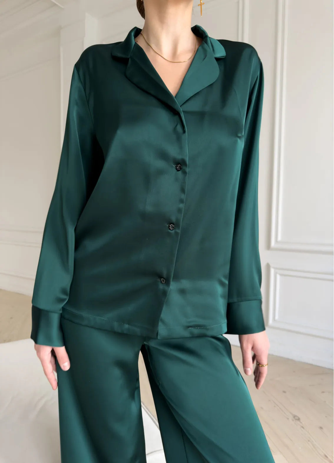 JANET WOMEN'S PAJAMA, GREEN