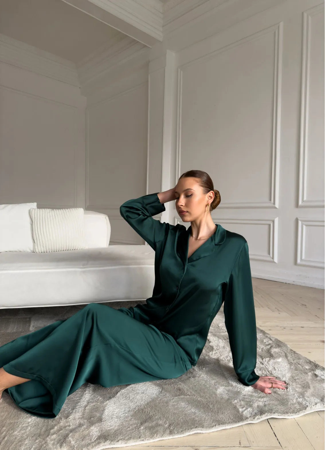 JANET WOMEN'S PAJAMA, GREEN