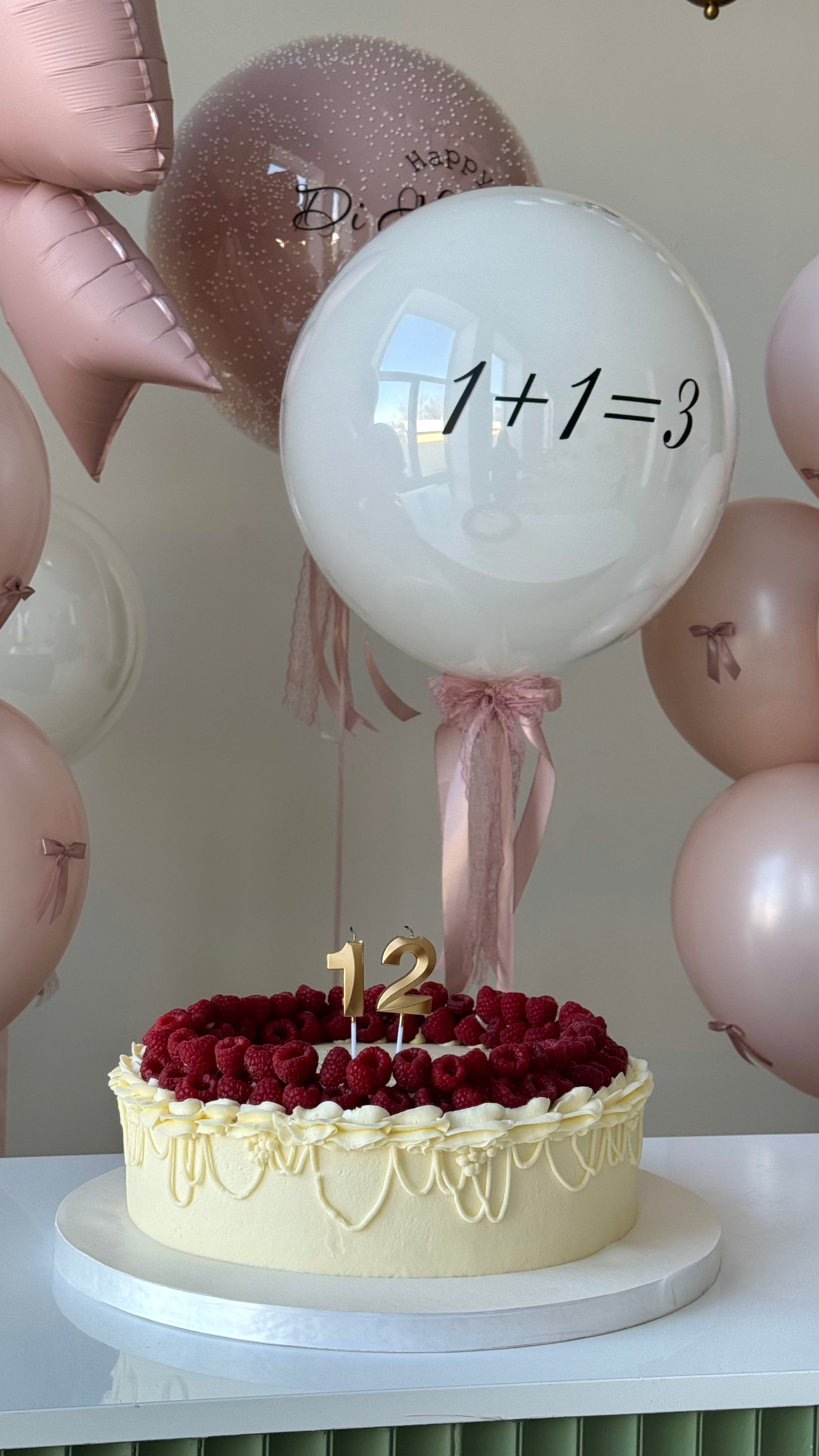 Birthday promotion: 1+1=3