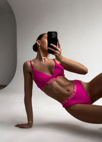 HARLEY WOMEN`S UNDERWEAR SET, PINK