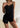 LINA WOMEN`S PAJAMAS, BLACK