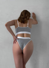 JOANNA WOMEN`S UNDERWEAR SET, GRAY