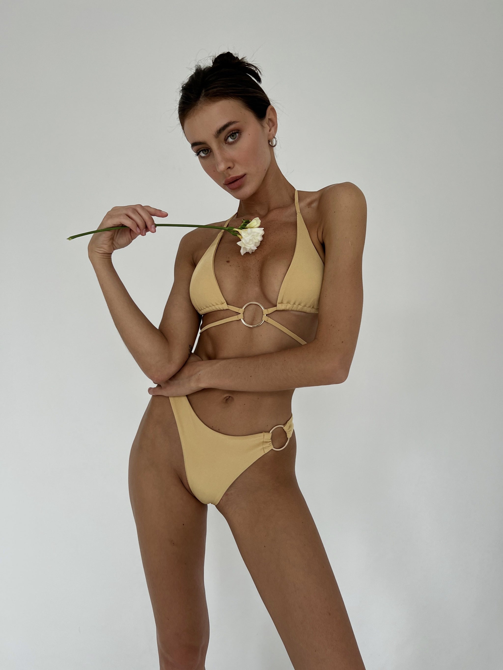 MALIBU BIKINI SET, GOLD