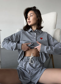 RENATA WOMEN`S COSTUME, GRAY