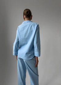 ZARINA WOMEN'S PAJAMA, LIGHT BLUE