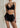 ALBA WOMEN`S PAJAMAS, BLACK