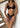 GERDA WOMEN'S UNDERWEAR MESH SET, BLACK