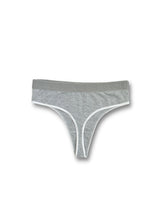 MARIE WOMEN'S THONGS SET (3 PIECES), GRAY