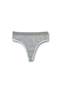 MARIE WOMEN'S THONGS SET (3 PIECES), GRAY