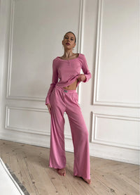 AIDA WOMEN`S PAJAMA, PINK
