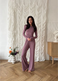 DONNA WOMEN'S PAJAMA, PURPLE