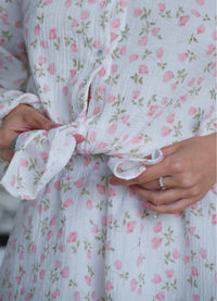 ROSE WOMEN'S PAJAMA, WHITE