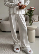 VERONA PAJAMA WITH PANTS, MILKY