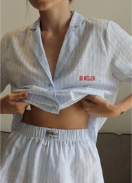 YASMIN WOMEN`S PAJAMA, LIGHT BLUE