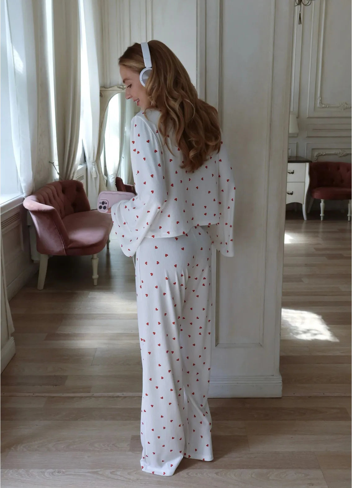 LOVE PAJAMA, WHITE