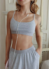 LEONA WOMEN'S PAJAMA, GREY