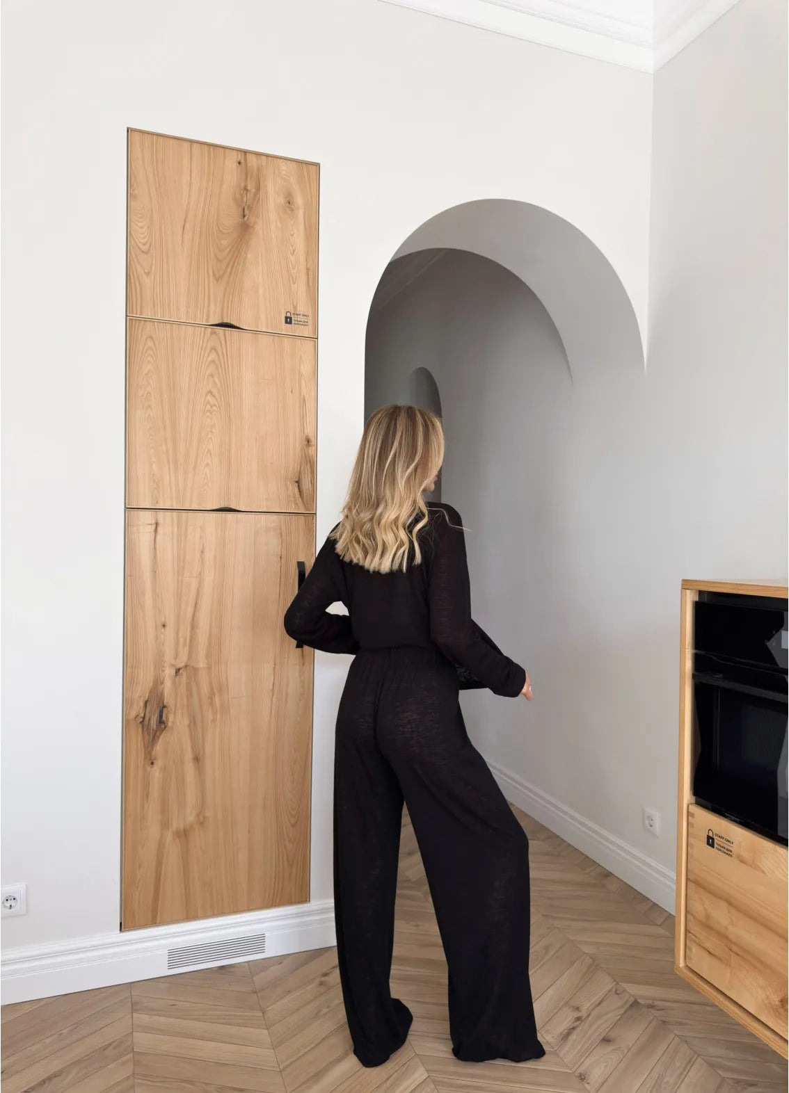CALISTA PAJAMA, BLACK