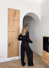 CALISTA PAJAMA, BLACK