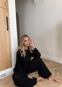 CALISTA PAJAMA, BLACK